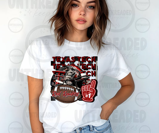 Football Season Graphic T-Shirt | Touchdowns & Team Spirit Tee TTRR