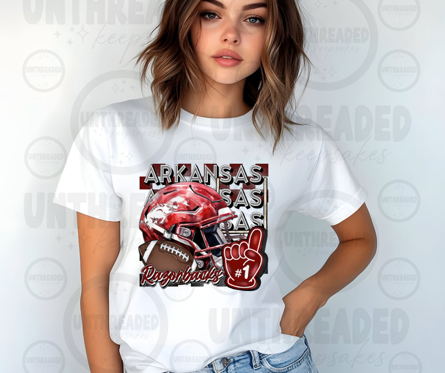 Football Season Graphic T-Shirt | Touchdowns & Team Spirit TeeAR