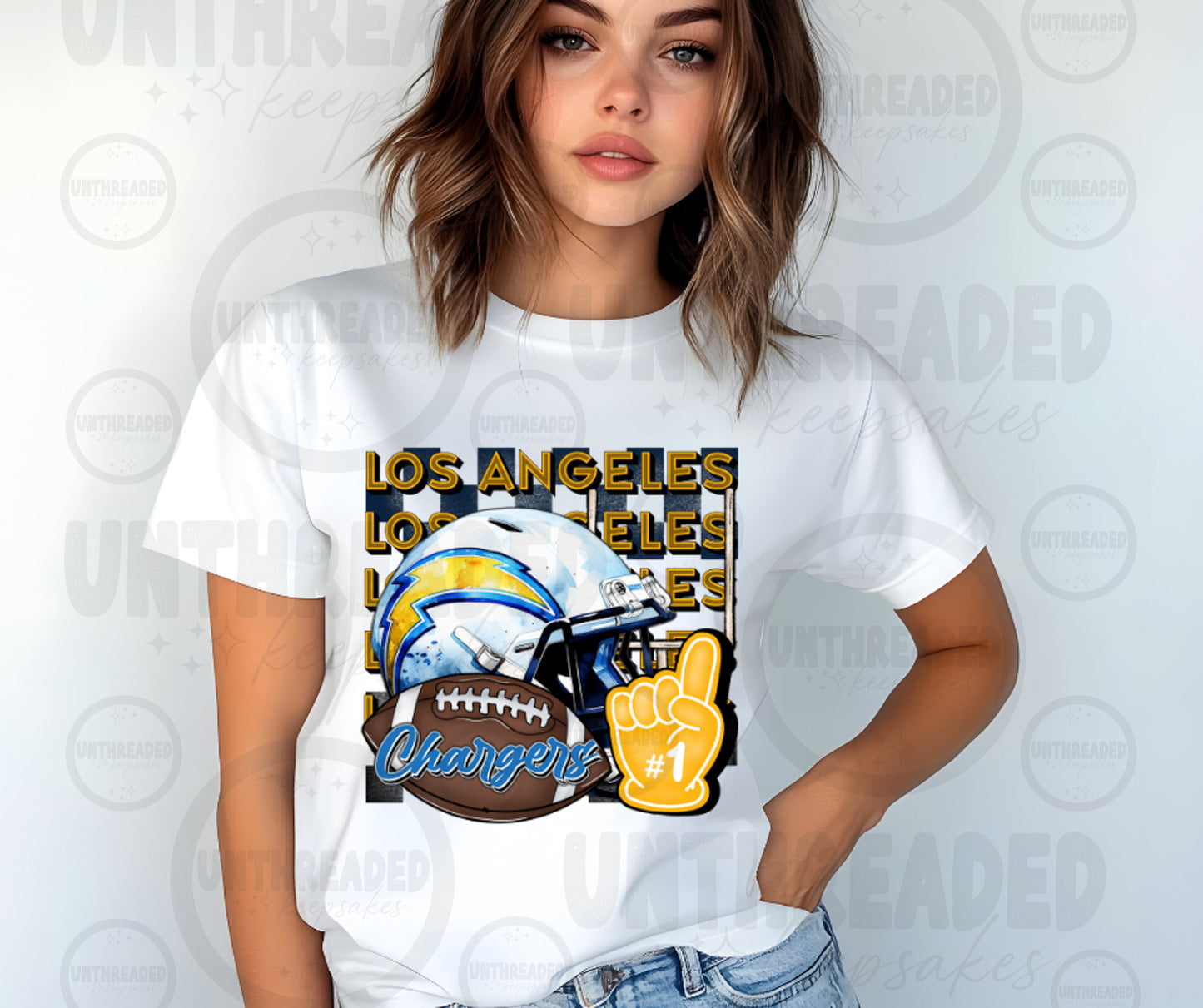 Football Season Graphic T-Shirt | Touchdowns & Team Spirit Tee LAC