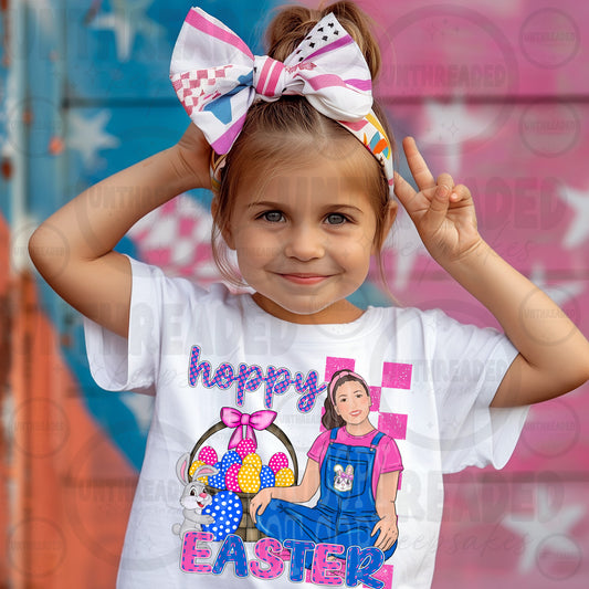 Youth Hoppy Easter Graphic T-Shirt