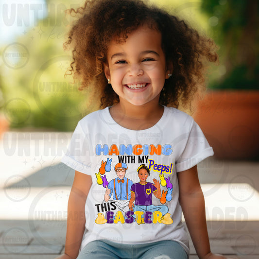 Youth Hangin’ With My Peeps Easter Shirt