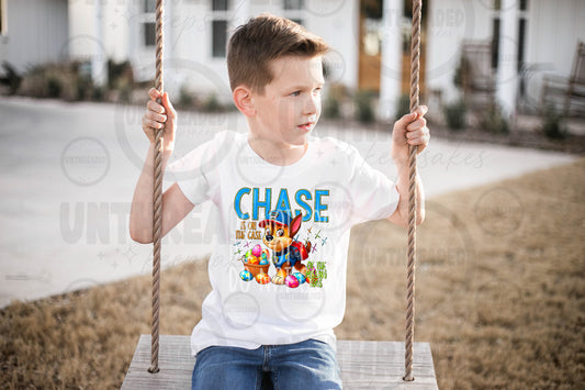 Youth Cute Egg Hunt Graphic Tee