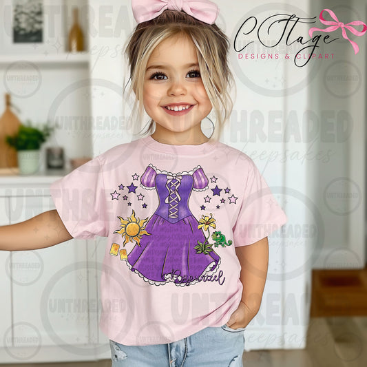 Kids Princess Graphic T Shirt RP