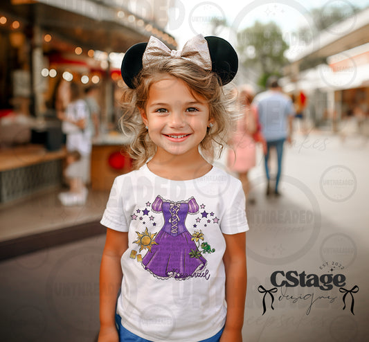 Kids Princess Graphic T Shirt RP