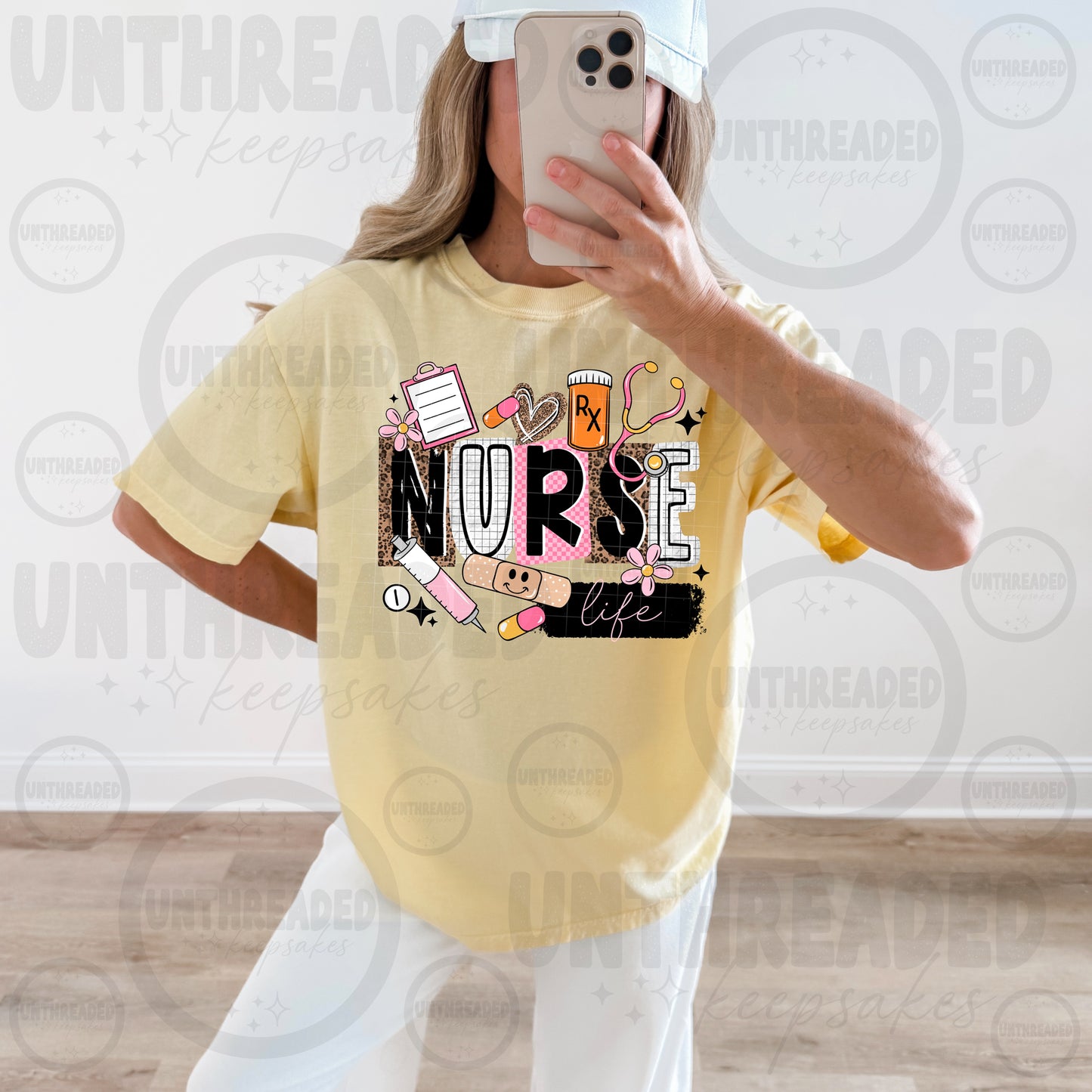 Cute Healthcare Worker Graphic Tee
