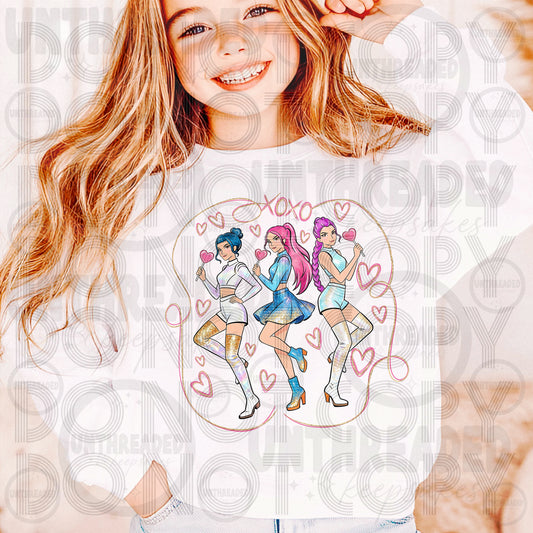 Youth Sweetheart Graphic Crewneck Kpop Boy and Girl