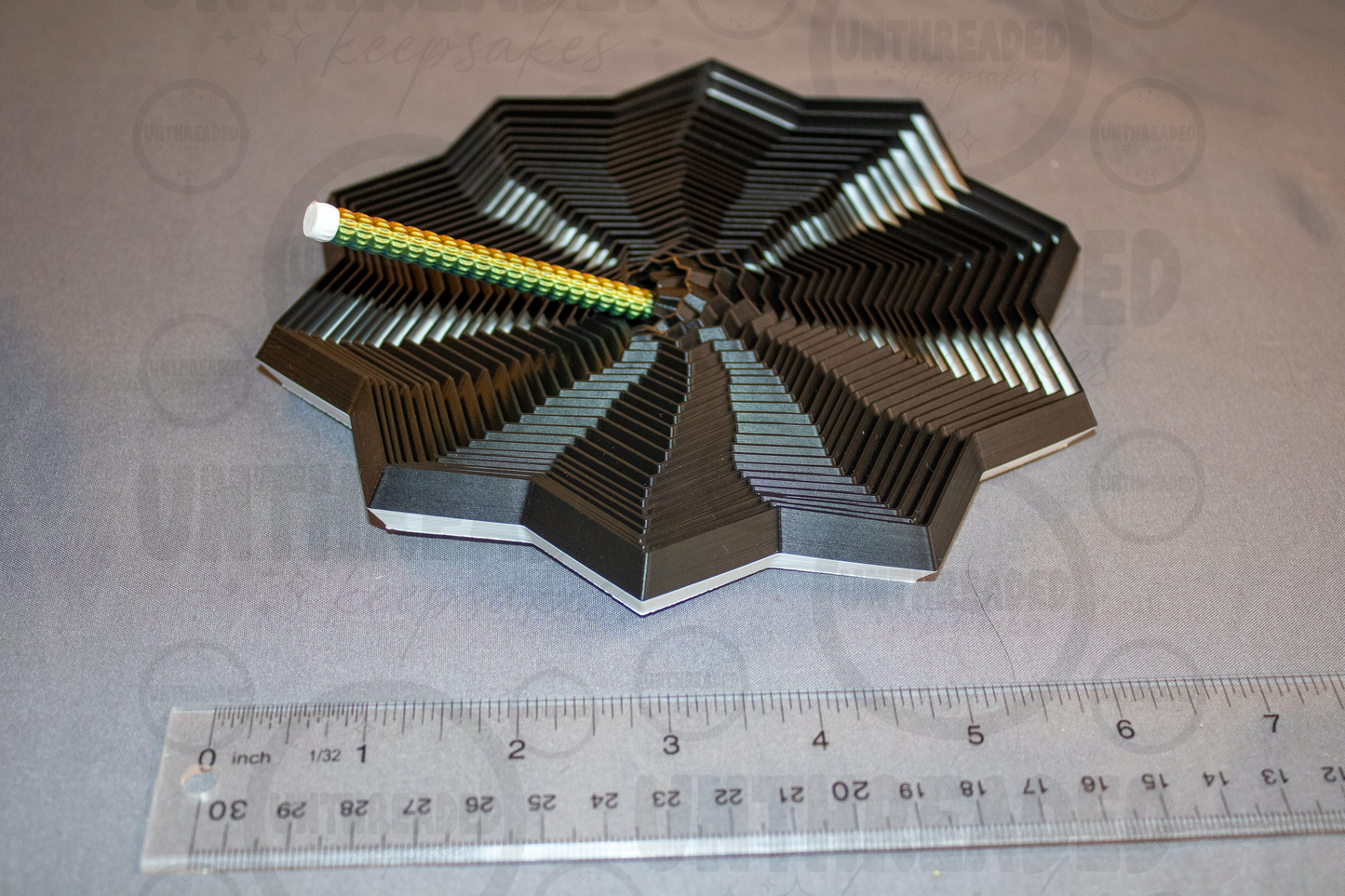 Spiral Star Fidget Toy – 3D Printed Expandable Sensory Toy | Geometric Desk Fidget | Stress Relief Toy | Gift for Kids & Adults (Copy)