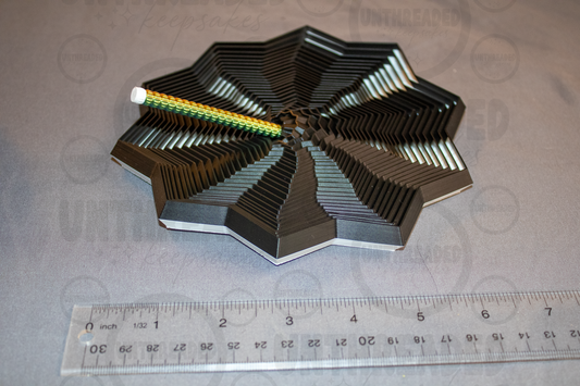 Spiral Star Fidget Toy – 3D Printed Expandable Sensory Toy | Geometric Desk Fidget | Stress Relief Toy | Gift for Kids & Adults (Copy)