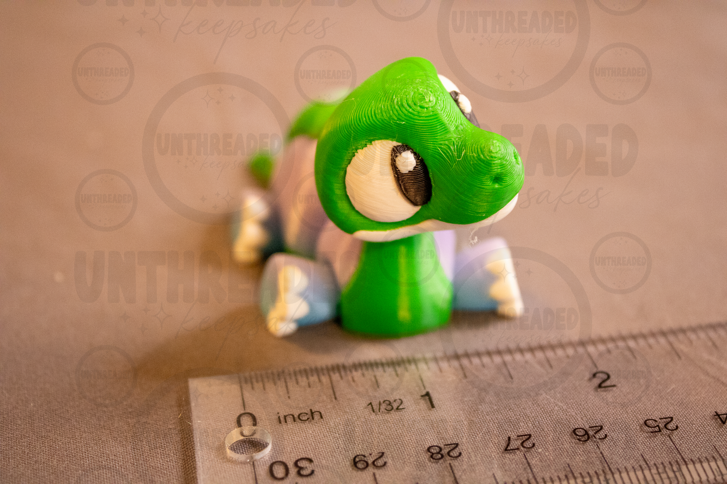 Cute Baby Dinosaur Figurine – 3D Printed Dinosaur | Kawaii Dino Desk Decor | Handmade Collectible | Gift for Dino Lovers