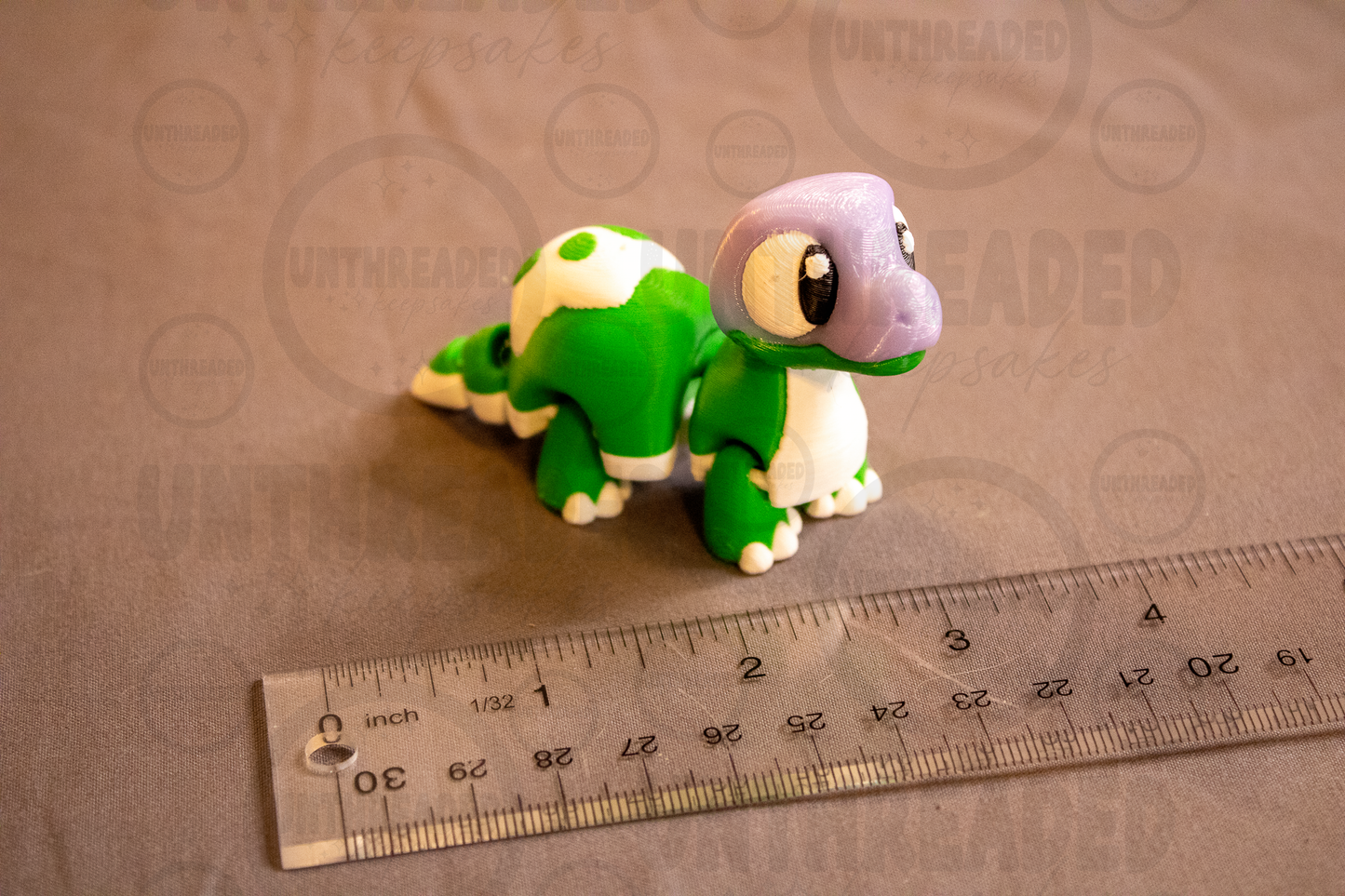 Cute Baby Dinosaur Figurine – 3D Printed Dinosaur | Kawaii Dino Desk Decor | Handmade Collectible | Gift for Dino Lovers