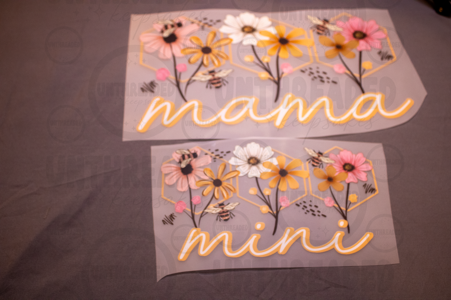 DTF Destash Transfer #21 Ready to Press MAMA MINI