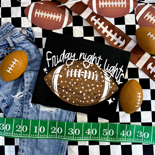 Friday Night Lights Football Graphic T-Shirt