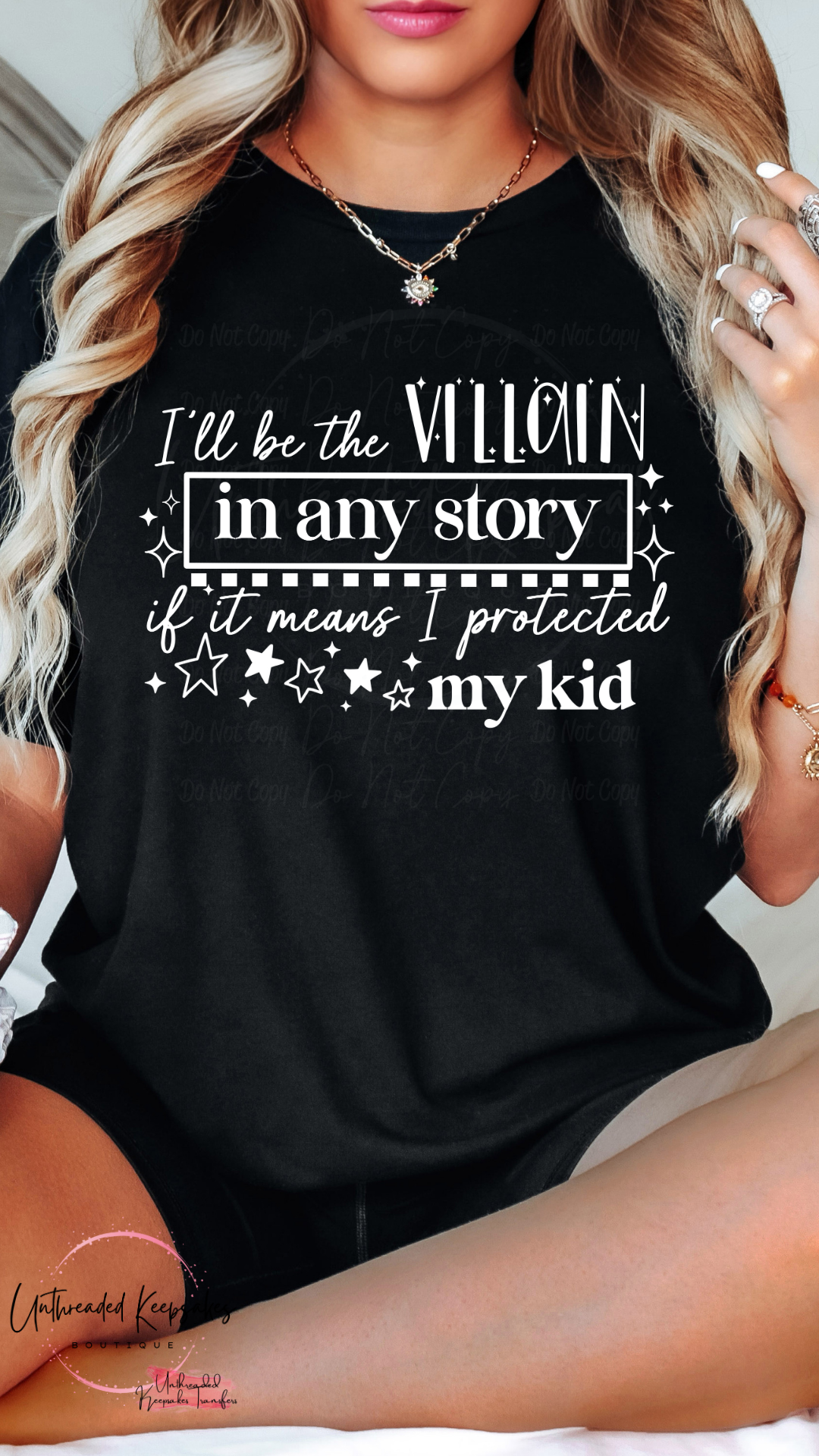 I’ll Be the Villain in Any Story Graphic T-Shirt
