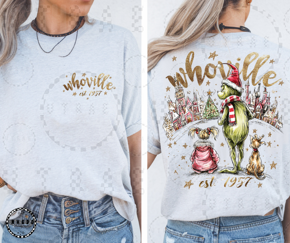 🎄 Whoville Est. 1957 Christmas Tee