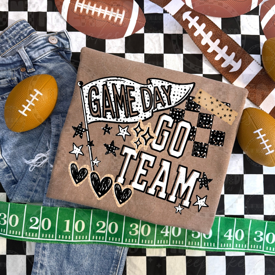 Game Day Go Team football T-shirt