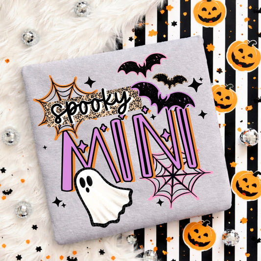 Spooky Mini youth Halloween shirt design