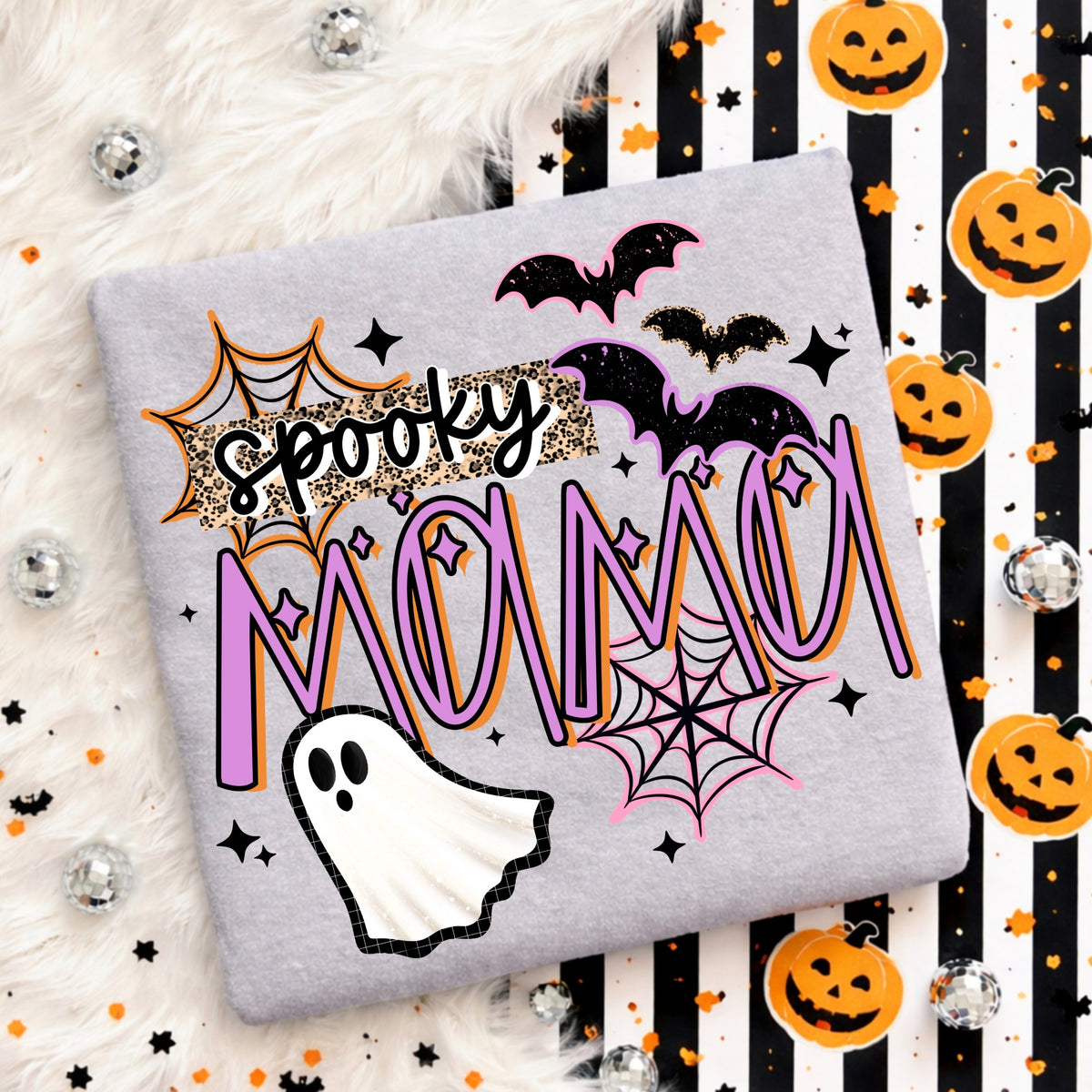 Spooky Mom Halloween shirt design