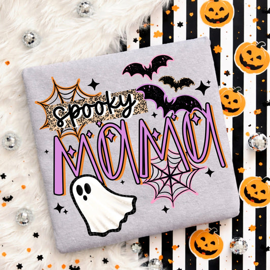Spooky Mom Halloween shirt design