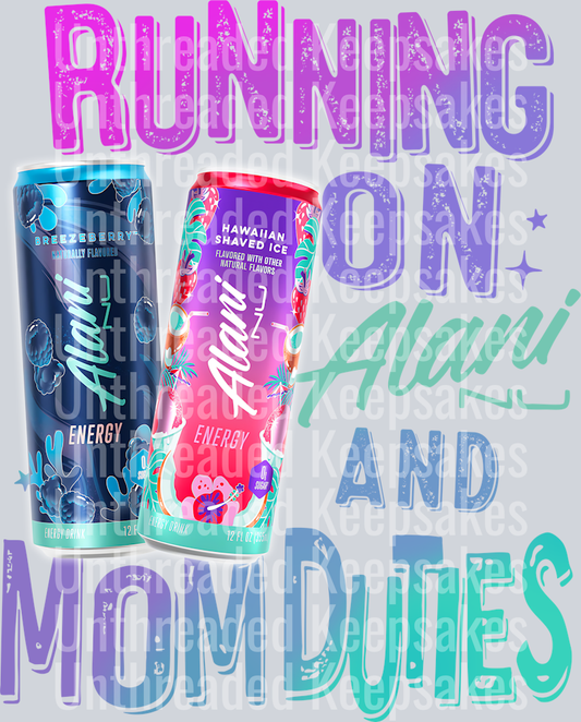 Running on DTF Transfer