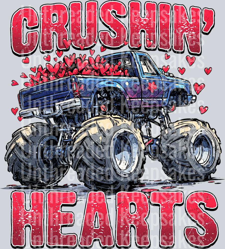 Crushin hearts DTFTransfer