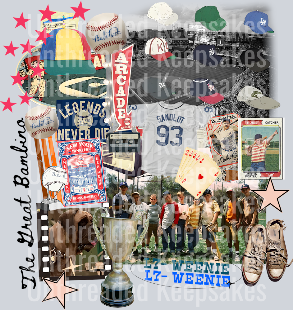 Sandlot Movie DTF Transfer