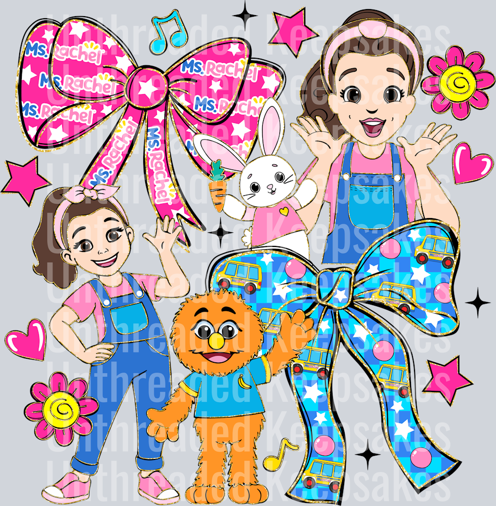 Mrs Rachael CoquetteDTF Transfer