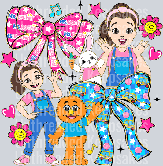 Mrs Rachael CoquetteDTF Transfer