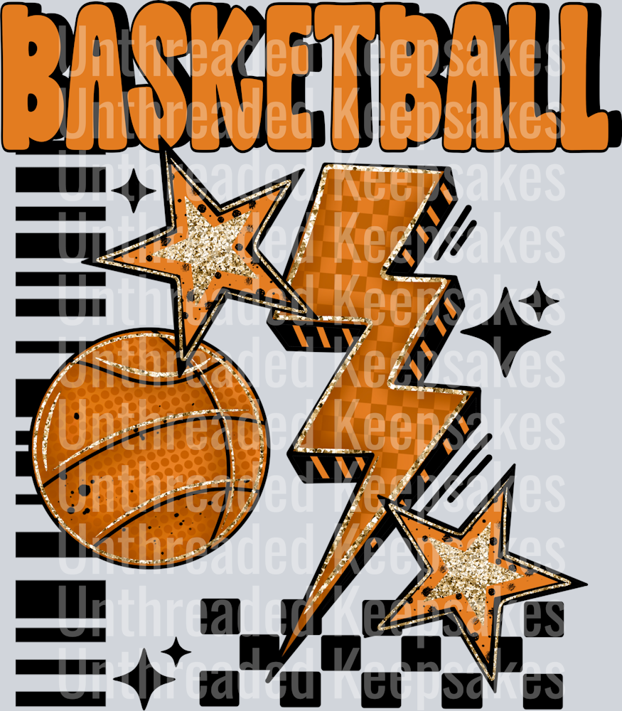 Basketball_ DTF Transfer