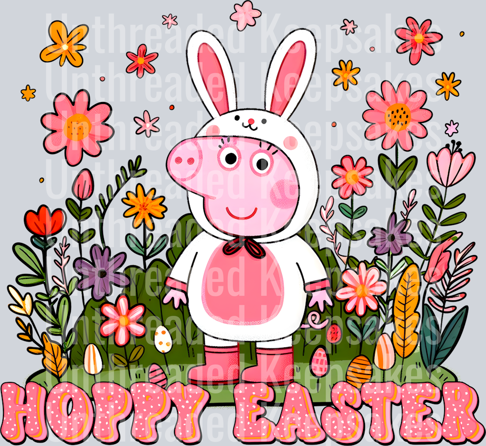 Hoppy_EasterDTF Transfer