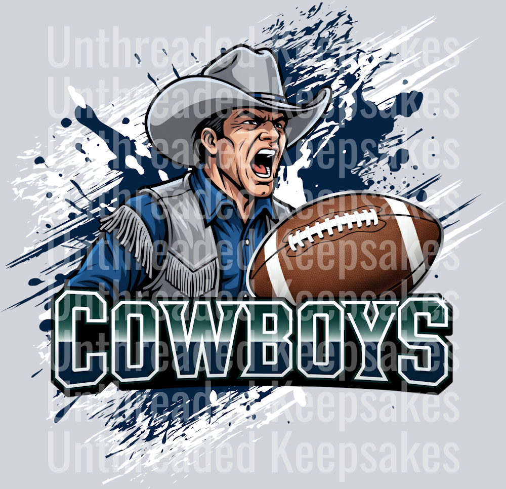 Cowboys DTF Transfer