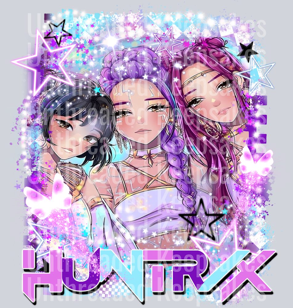 Huntrix  DTF Transfer