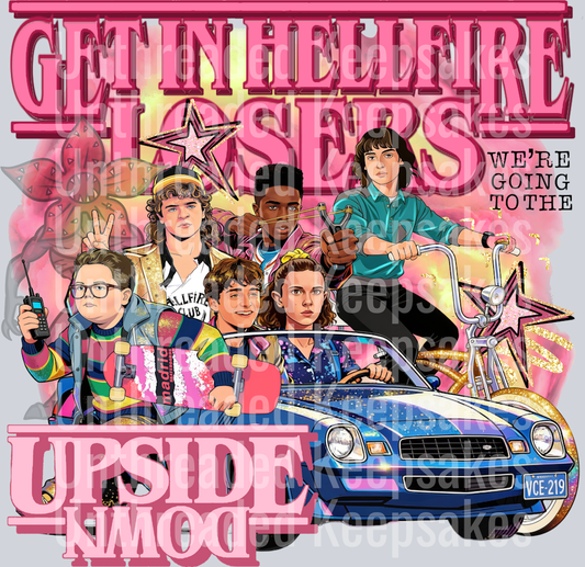 ST Get in Loser DTF Transfer
