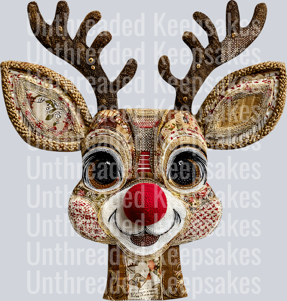 Reindeer DTF Transfer