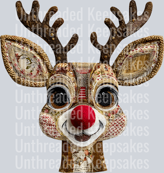 Reindeer DTF Transfer