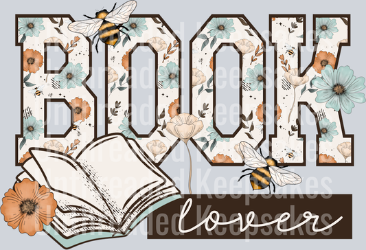 Book_Lover DTF Transfer