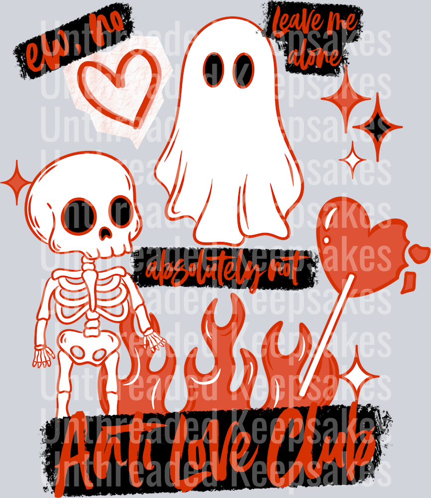 Anti_Love_Club_(black) DTF Transfer