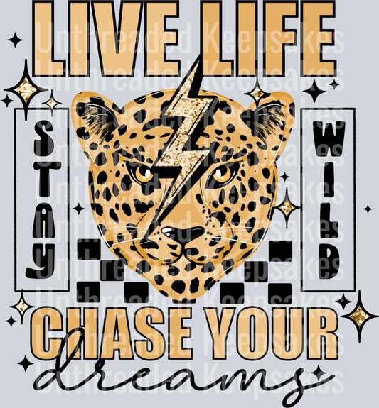 Live_Life_Black_Accents  DTF Transfer