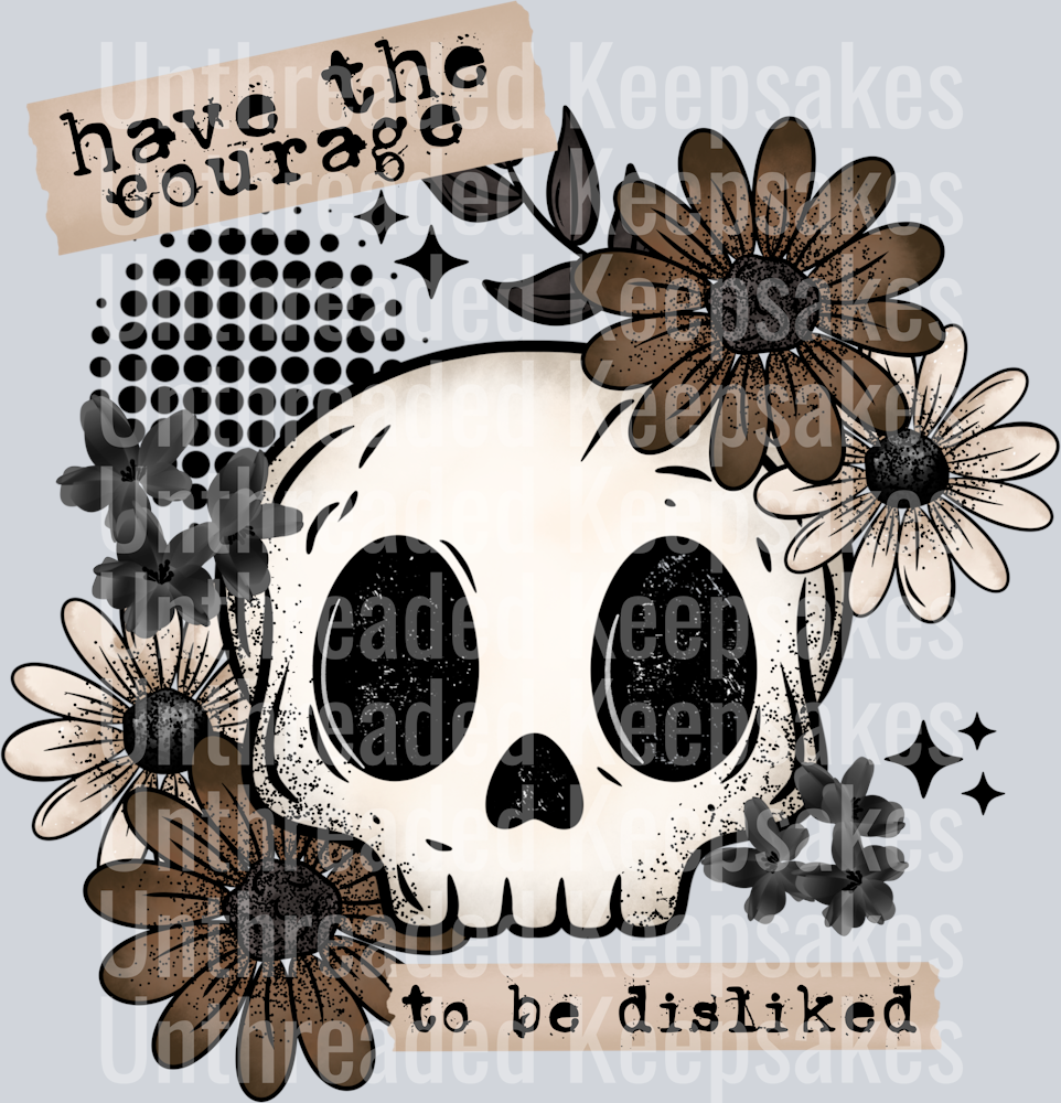Have_The_Courage_To_Be_Disliked DTF Transfer