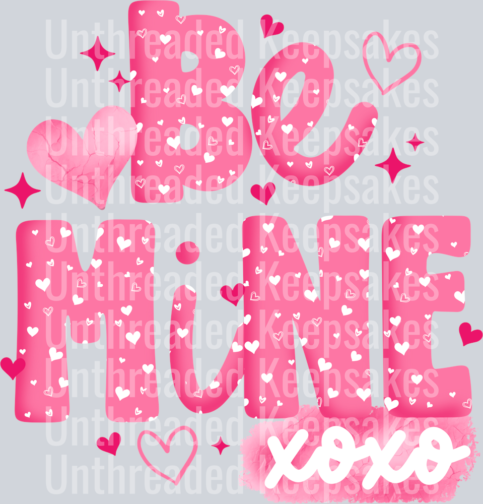 Be_Mine DTF Transfer