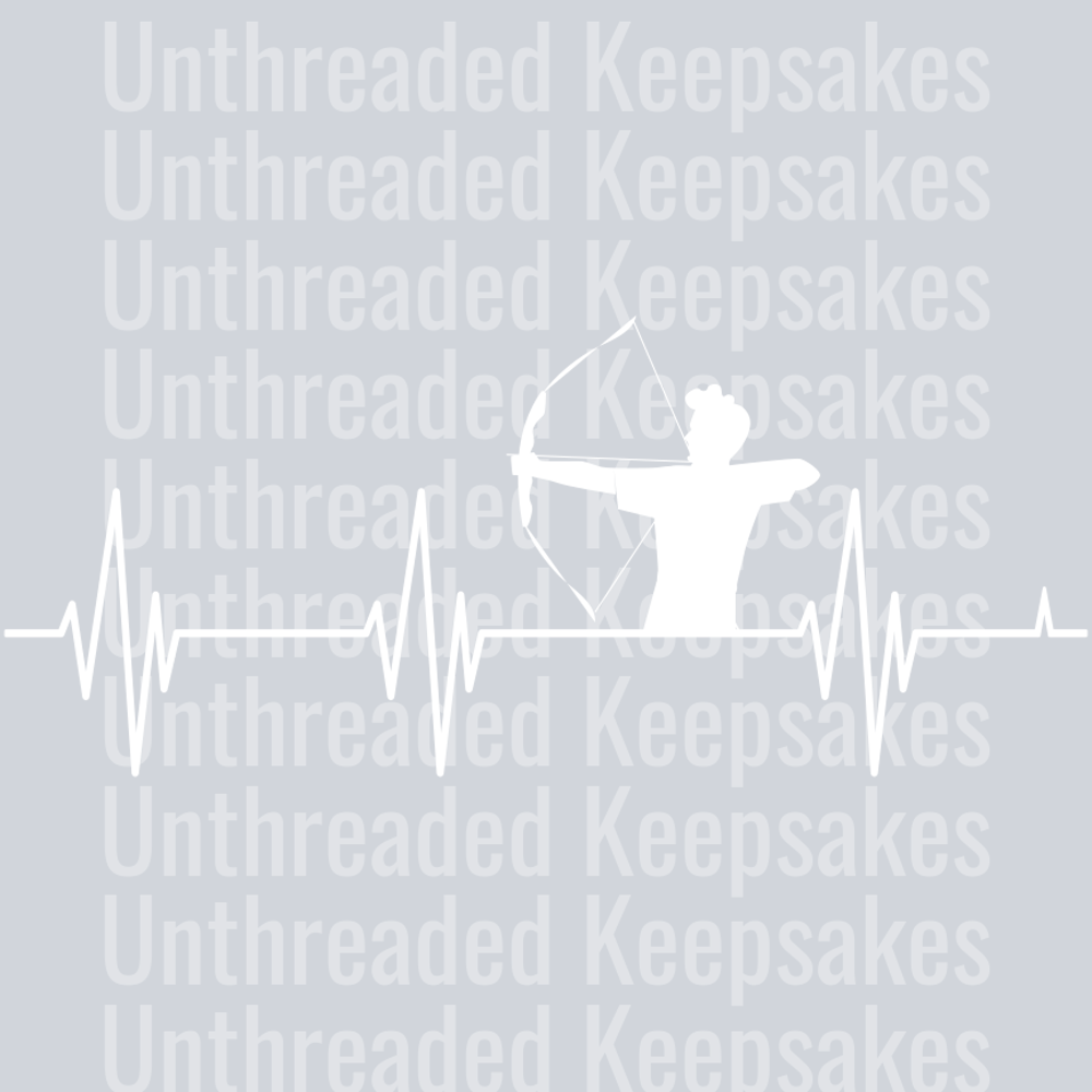 White Hunting DTF Transfer