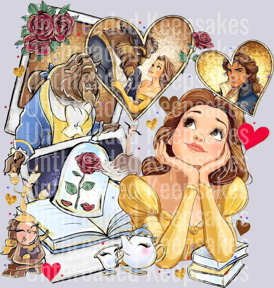 Princess Pictures DTF Transfer