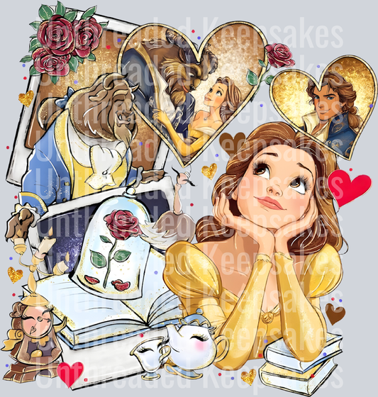 Princess Pictures DTF Transfer