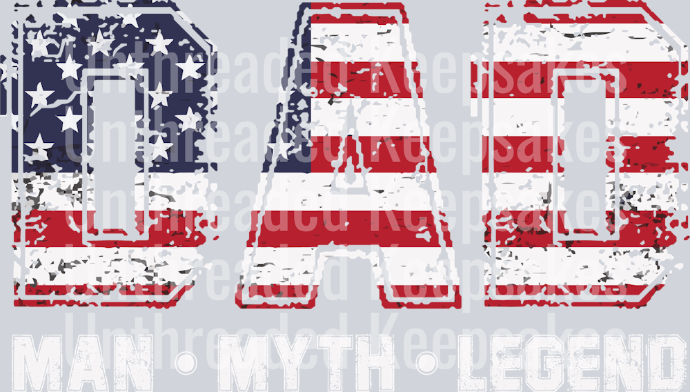 Dad legend DTF Transfer