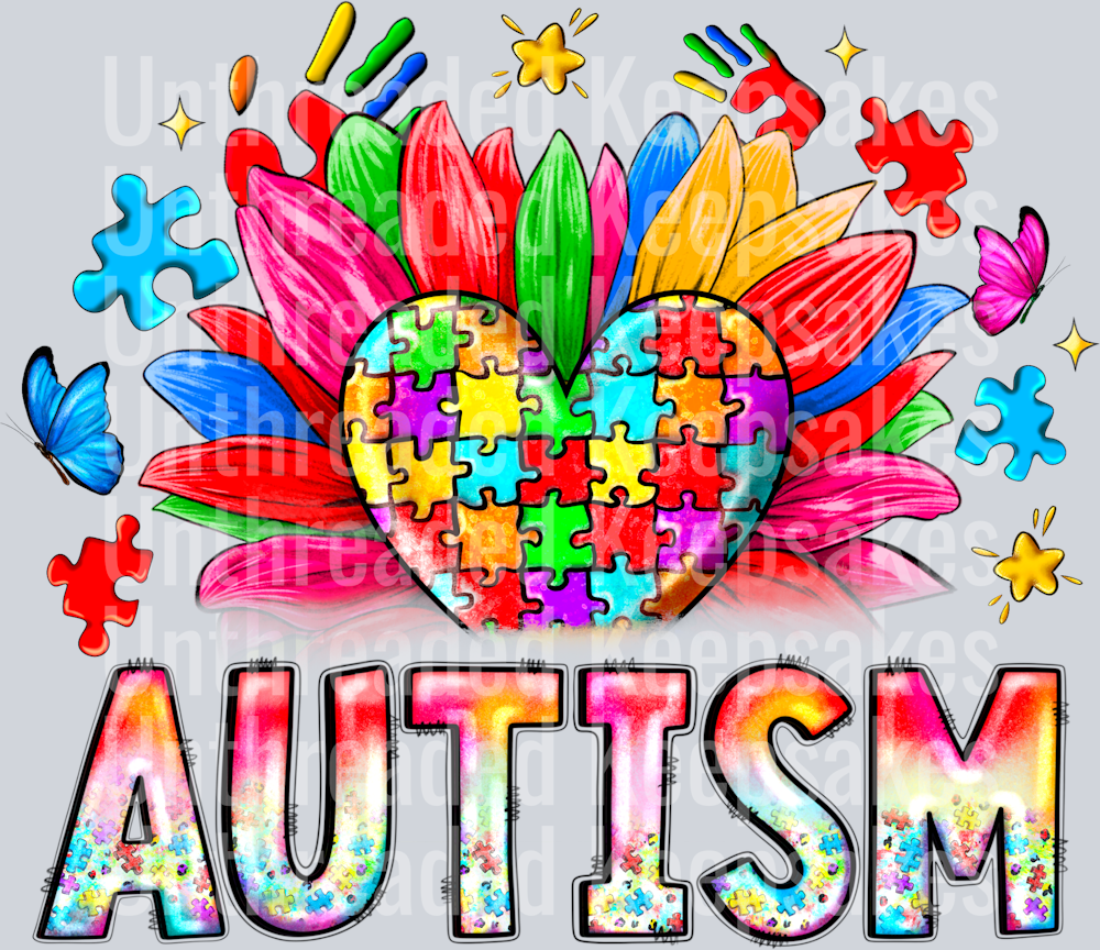 autism DTF Transfer