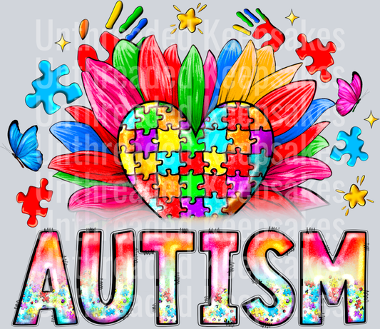 autism DTF Transfer