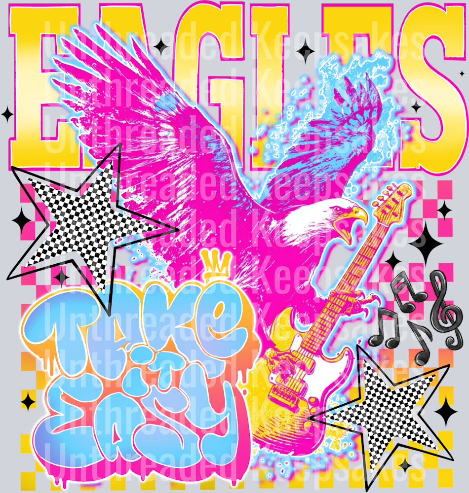 Eagles DTF TRansfer