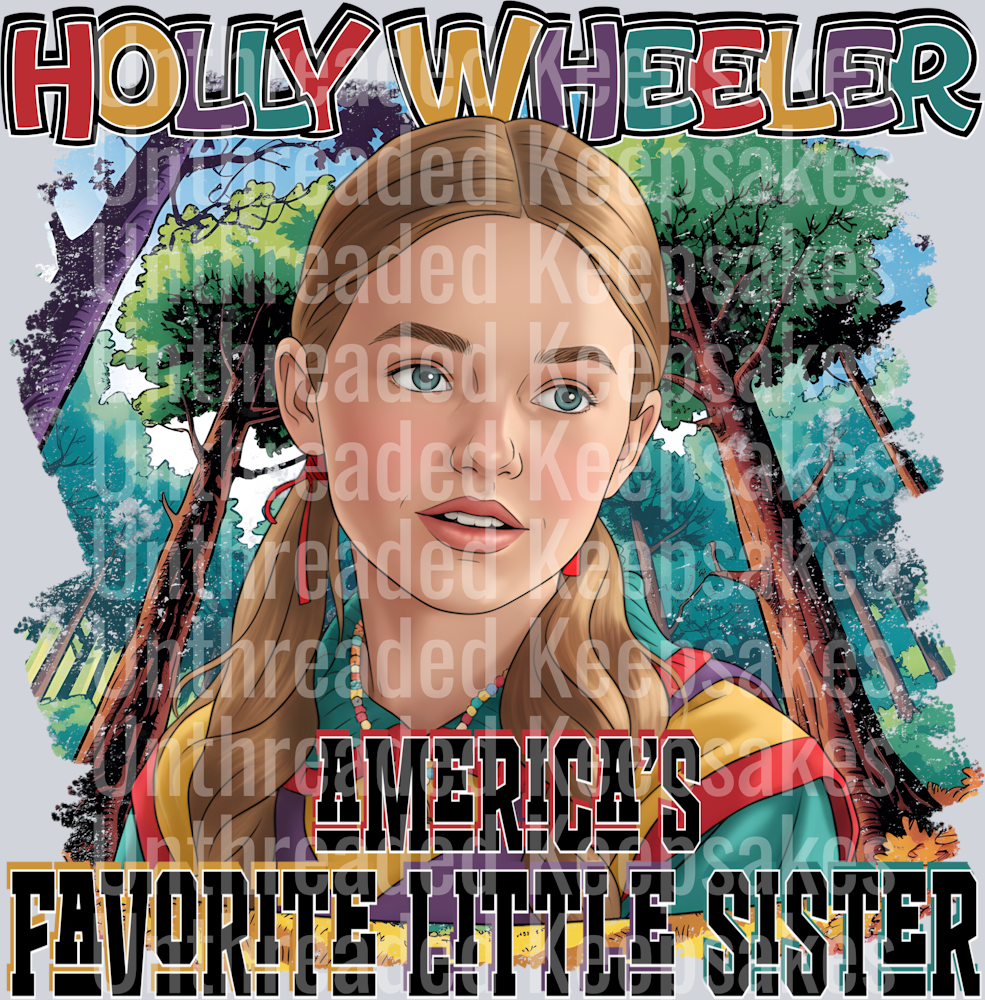 Holly Wheeler DTF Transfer