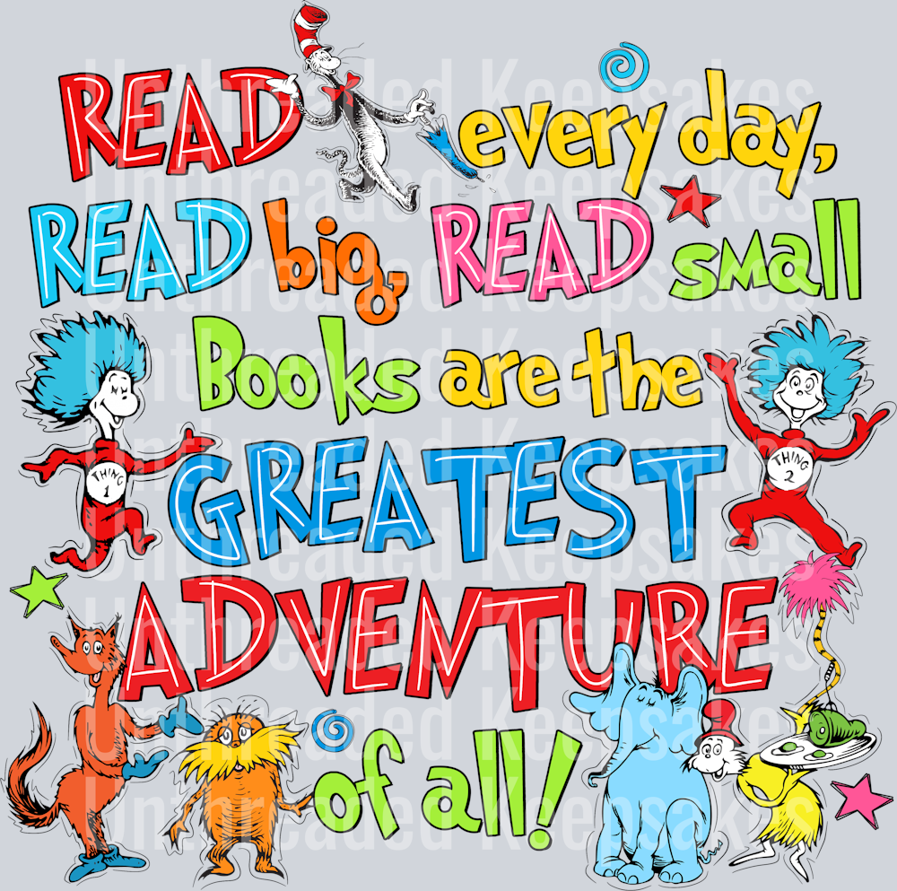 Books are the greatest adventureDTF Transfer