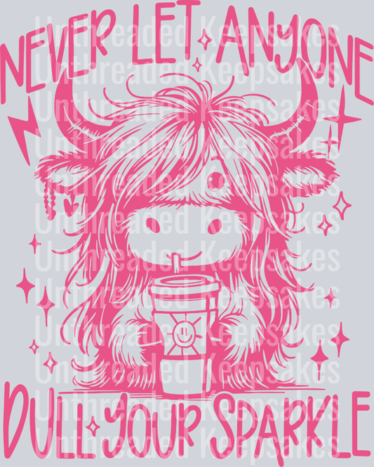 NeverLetHeiferPink-DTF Transfer