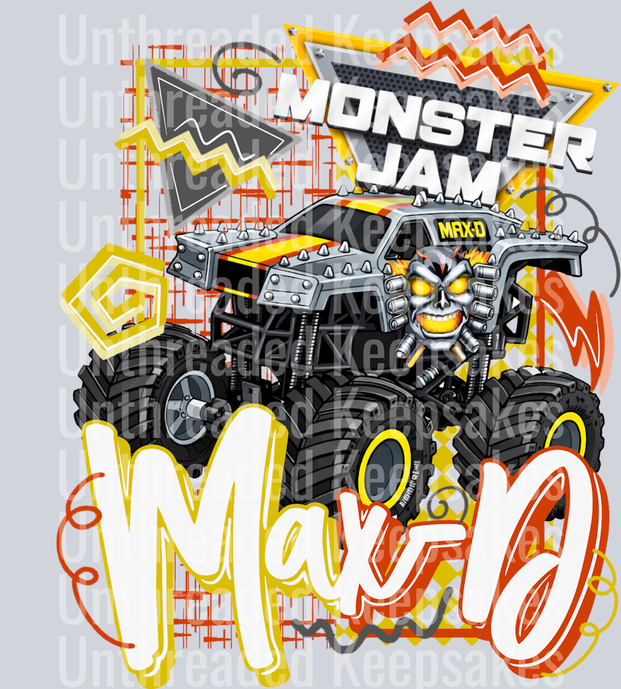 Retro Max-D DTF Transfer